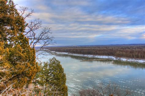 Missouri River Downstream At Weldon Springs Natural Area Missouri