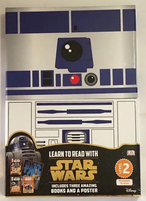 Learn To Read With Star Wars Boxed Level 2 Dk Readers R2 D2 With Poster