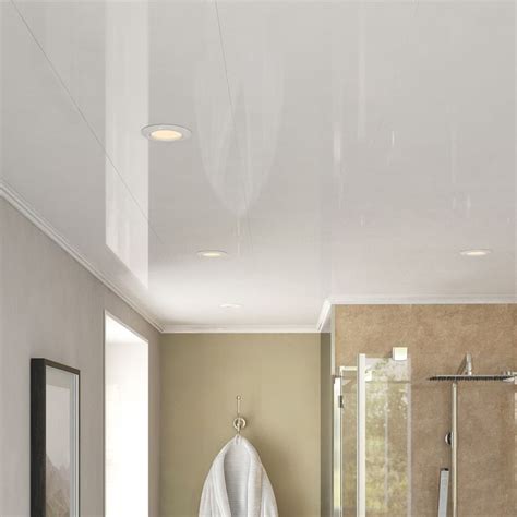 White Gloss Ceiling Panel 4000mm Gloss White 250mm Wide Panel Fast
