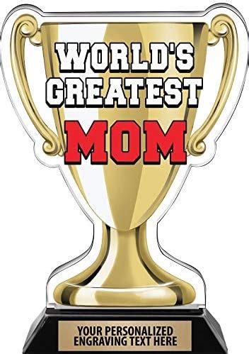 Amazon Crown Awards Worlds Greatest Mom Trophy Best Mother