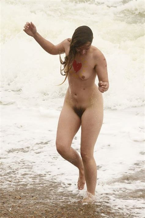 Nude Body Paint Thong In Public Beach Pornhub Com Sexiz Pix