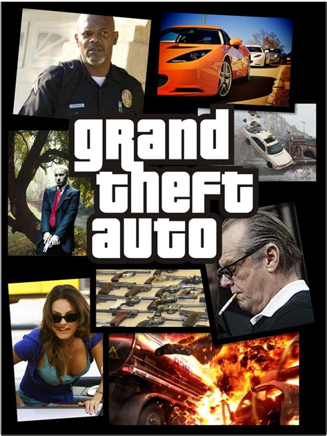 Grand Theft Auto Gta The Movie Poster By Lalbiel On Deviantart