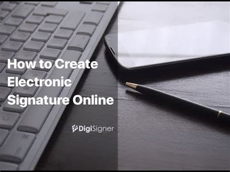 Create A Digital Signature Free Quick and Easy Solution