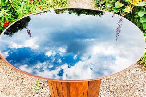 Reflecting Pool By Anne Wareham Of Veddw House Using Black Pond Dye