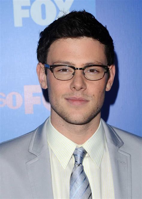Glee Star Cory Monteith Admits Hes Lucky To Be Alive After Out Of