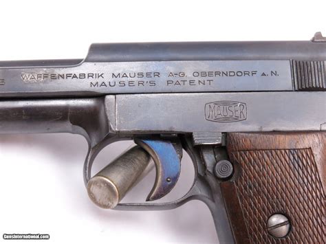 Mauser 765 32 Auto Semi Auto Pistol