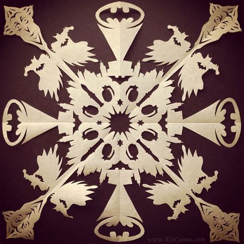 Batman Geeky Snowflake Patterns Popsugar Tech Photo 5