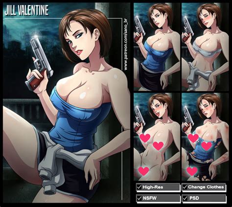 Jill Valentine Resident Evil 3 By Sano Br Hentai Foundry