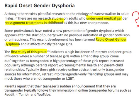 rapid onset gender dysphoria and other myths transadvocate