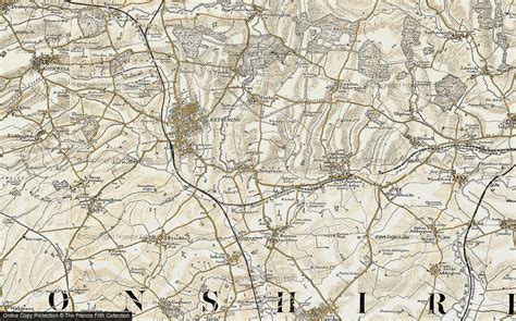 Historic Ordnance Survey Map Of Barton Seagrave 1901 1902