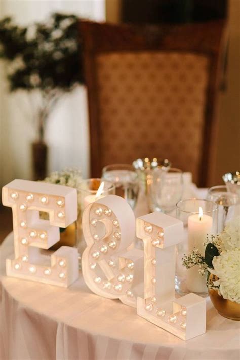 37 Ways To Use Marquee Lights At Your Wedding Weddingomania