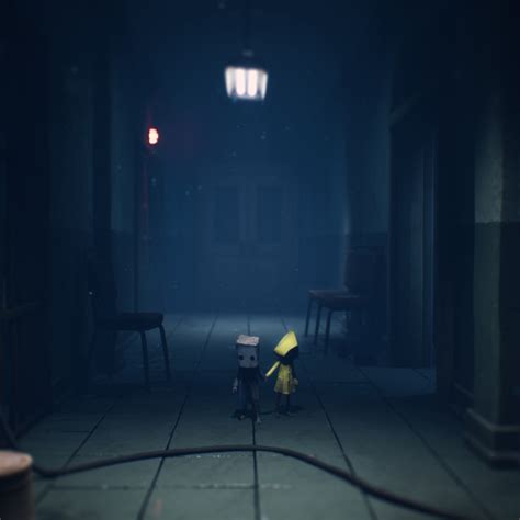 1080x1080 Six And Mono Little Nightmares 1080x1080 Resolution Wallpaper