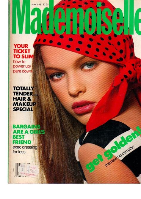 May 1988 Cover With Twelve Year Old Milla Jovovich Photographed By The