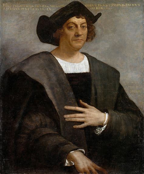 Christopher Columbus Admiral Of The Ocean Sea Discoverer Of The New