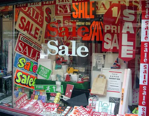 Sale In A Sale Shop Selling Sale Signs | Sale! Sale! Sale 