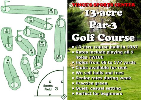 Par 3 Golf Course In Newark De At Vinces Sports Center