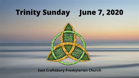 Trinity Sunday June 7 2020 Youtube