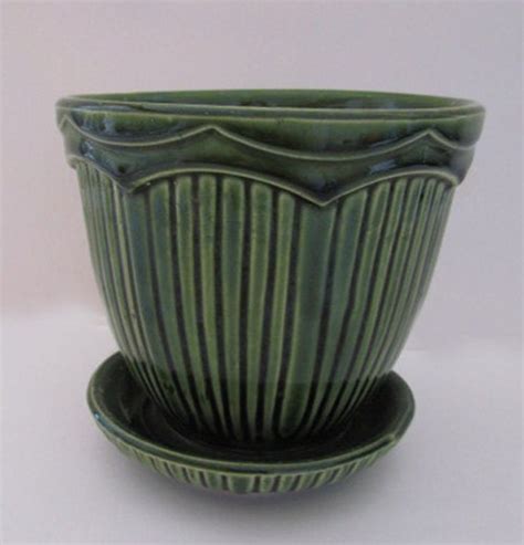 Vintage Mccoy Ceramic Pottery Planter Usa Mcp 635