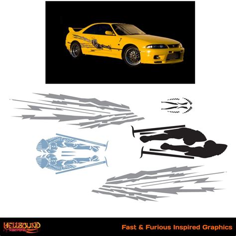 Fast And Furious Eclipse Inspired Decals Hellbound Graphics Fast