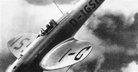 Heinkel He 113 Super Fighter Which Saw Action In The Battle Of