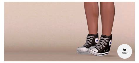 My Sims 3 Blog Converse High Tops By Pixicat