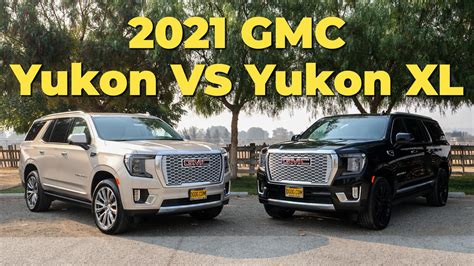 2021 Yukon Vs Yukon Xl Del Grande Dealer Group