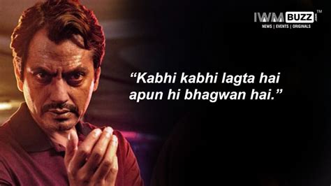 Sacred games premieres worldwide on july 6. Sacred Games Dialogues That Are Powerful and Relatable ...