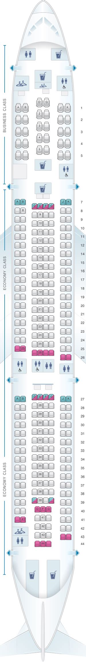 China Airlines Airbus A350 900 Seat Map Elcho Table