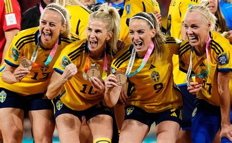 sweden beats australia for women s world cup bronze world soccer talk