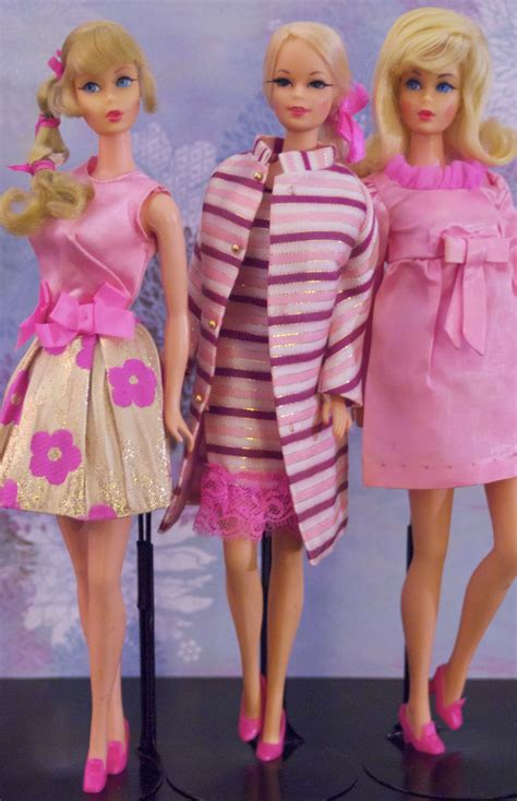 Mod Era Barbies And Stacey Vintage Barbie Clothes