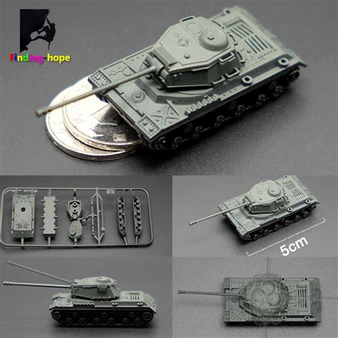 1144 4d Assemble Tank Model Bricks Wwii Military Army Battle Tank