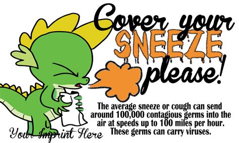 Predesigned Banner Customizable Cover Your Sneeze Please Nimco