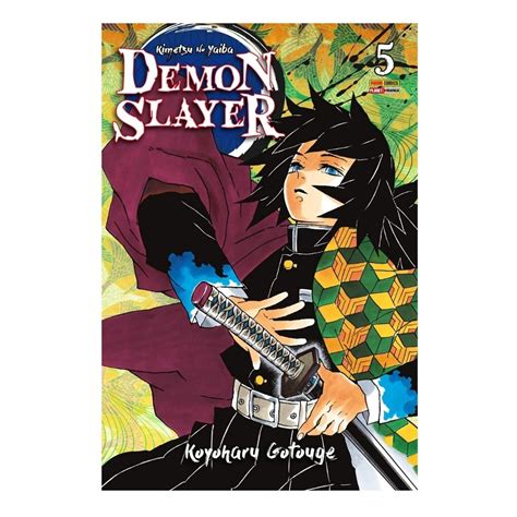 Demon Slayer Vol5 Kimetsu No Yaiba Mangá Panini Hqs Livros