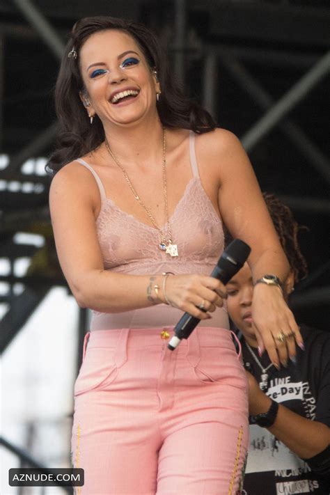 Lily Allen Sexy During Day 3 Of 2019 Governors Ball Music Festival At Randalls Island In New