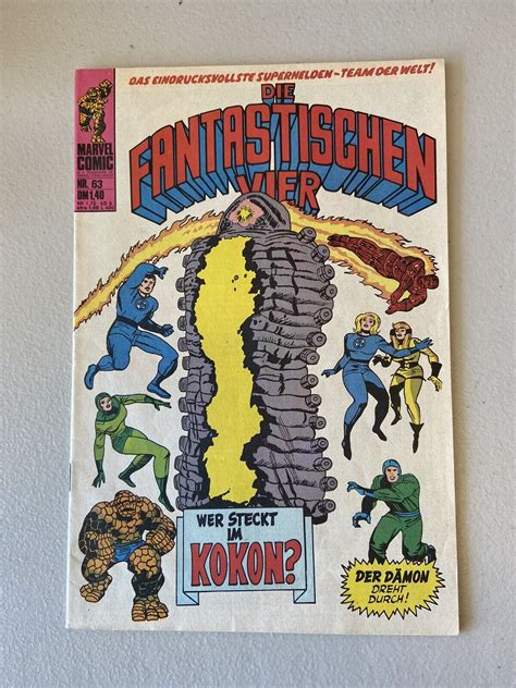 Fantastic Four 67 German Variantreprint Comic Book 1st Appof Him