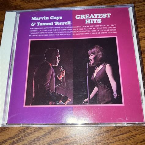 marvin gaye and tammi terrell greatest hits 1998 motown cd columbia record club 5 00 picclick