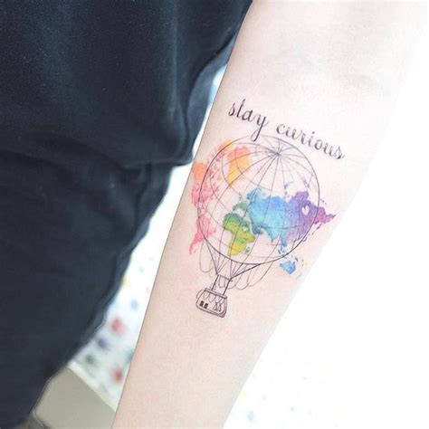 9 Best World Map Tattoo Designs Ideas And Meaning For