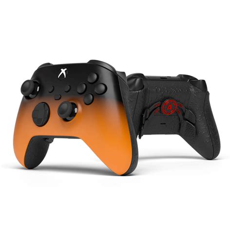Aim Neon Shadow Orange Xbox Series X Controller Aimcontrollers