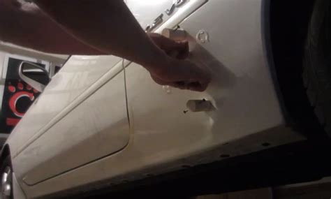 While wearing a heavy duty work glove, hold a piece of dry ice to the middle of the dent for two minutes. How to Fix a Huge Dent in Your Car at Home Without Ruining ...