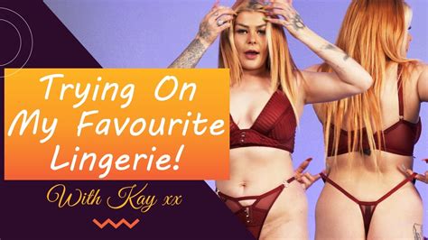 Sexy 2023 Lingerie Try On Haul With Kay Youtube