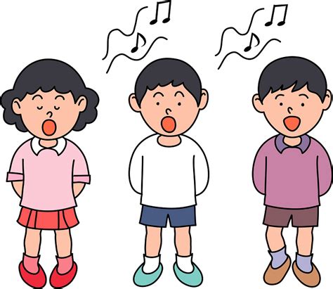 Childrens Choir Singing Clipart Free Download Transparent Png