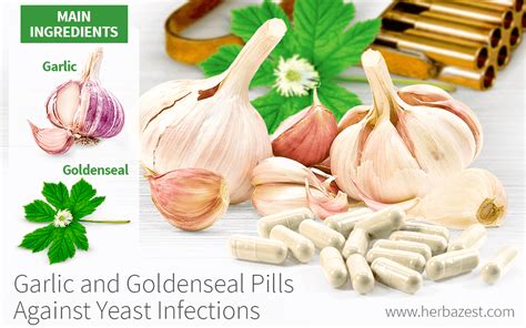 Garlic And Goldenseal Pills Against Yeast Infections Herbazest