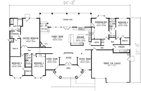 The best 5 bedroom house floor plans. Main Floor Plan, would make a few small changes but I ...