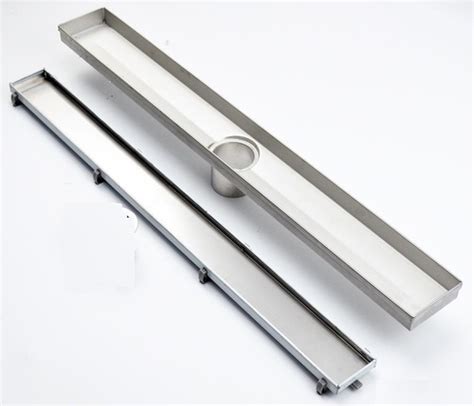 Drainex Stainless Steel 316 Linear Floor Drain 40cm Lenght 7cm Width 2