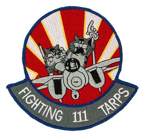 Navy Fighter Squadron Vf 111 Patch Flying Tigers Surplus