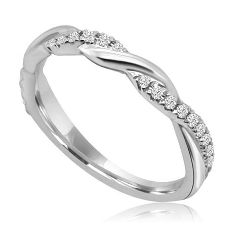 White Entwined Microset Diamond Wedding Band2 E1615812730526 