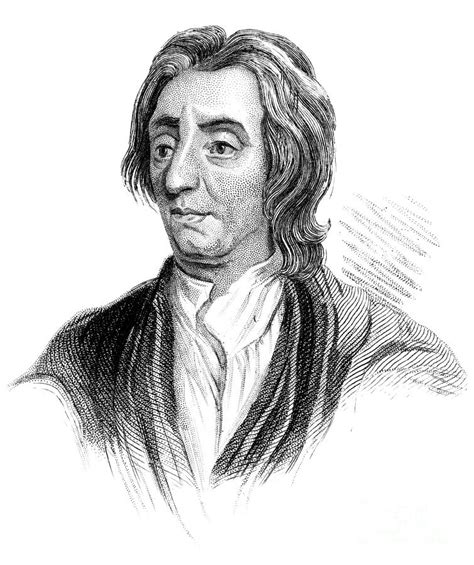 John Locke English Philosopher C1850 By Print Collector