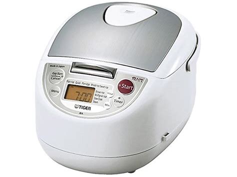 Tiger Jba T U Cups Uncooked Microcomputer Controlled Rice Cooker