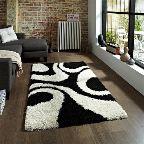 Modern Black And White Rug 12 Ideas To Add A Chic Touch To Any Room