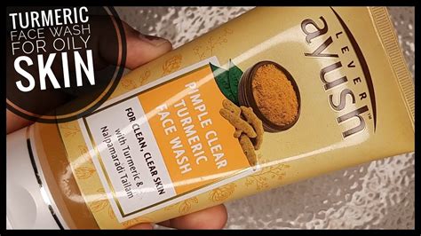 Turmeric Face Wash For Pimples Lever Ayush Pimple Clear Face Wash
